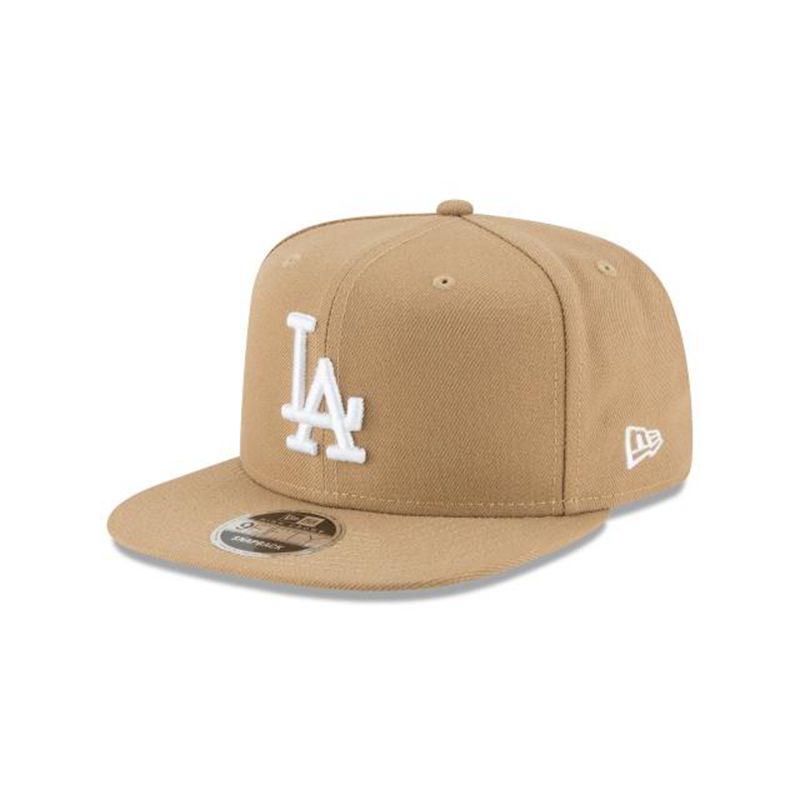 MLB Los Angeles Dodgers High Crown 9Fifty Snapback (ZHL2442) - Brown New Era Caps